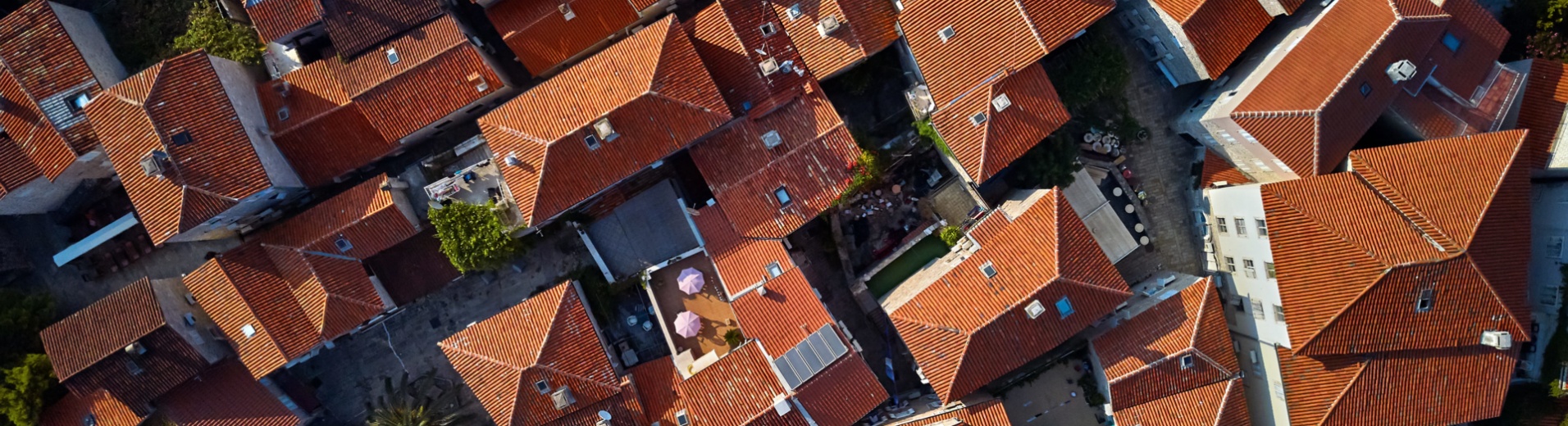 Budva vue aérienne