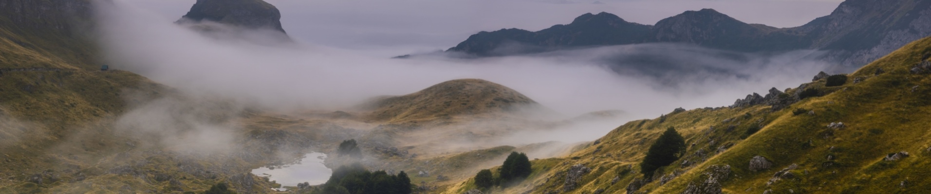 brume sur le parc du Durmitor