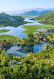 lac skadar fin de journée