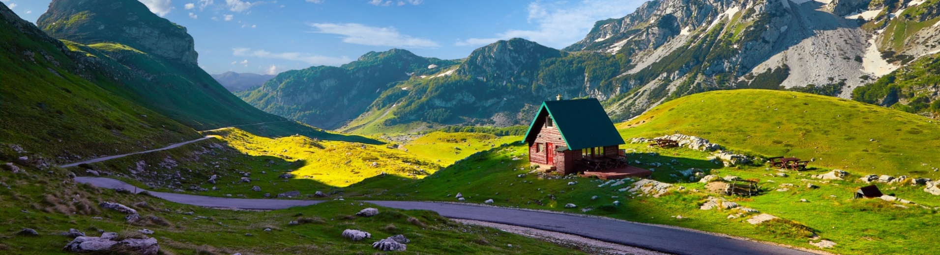 Route de montagne montenegro