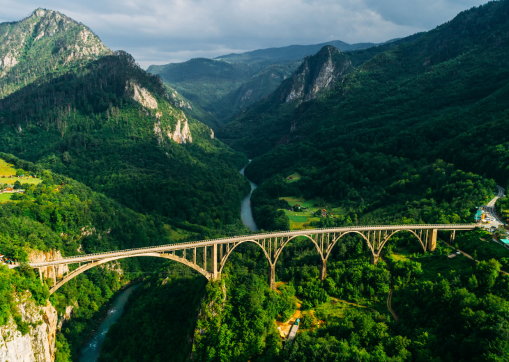 pont rivière tara montenegro