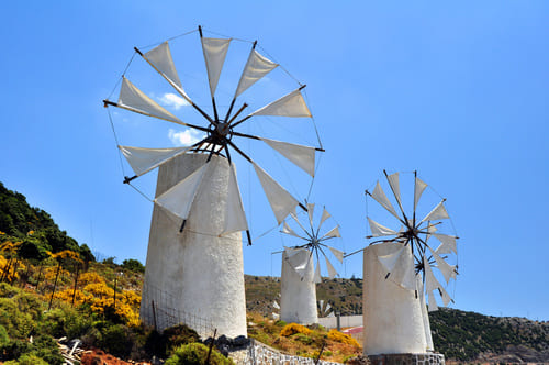 Moulin à vent du plateau du Lassithi